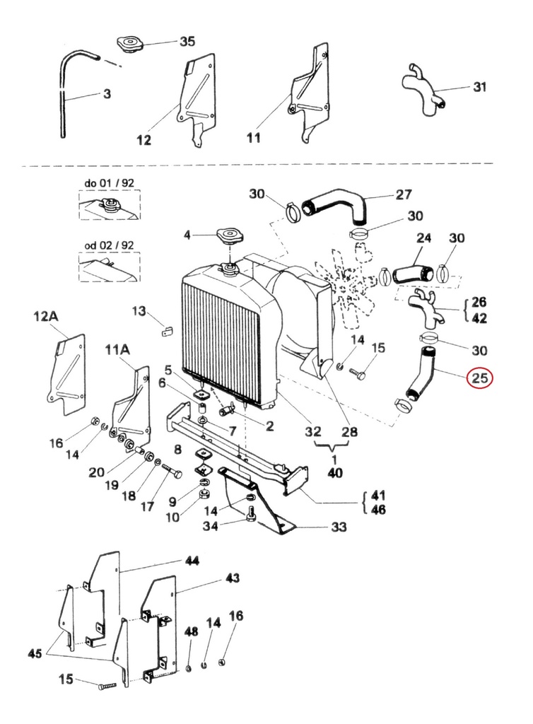 Durite de refroidissement A31 turbo - AVIA