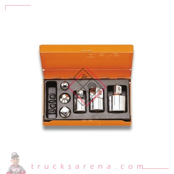 Coffret augmentateurs/réducteurs pour douilles 902R/C6 - BETA TOOLS