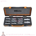 Jeu de 11 extracteurs pour goujons carré femelle 1/2 1433/C11 - BETA TOOLS