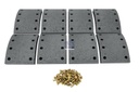 Kit de garnitures de frein à tambour VOLVO - DT SPARE PARTS