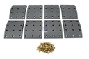 Kit de garnitures de frein à tambour - DT SPARE PARTS