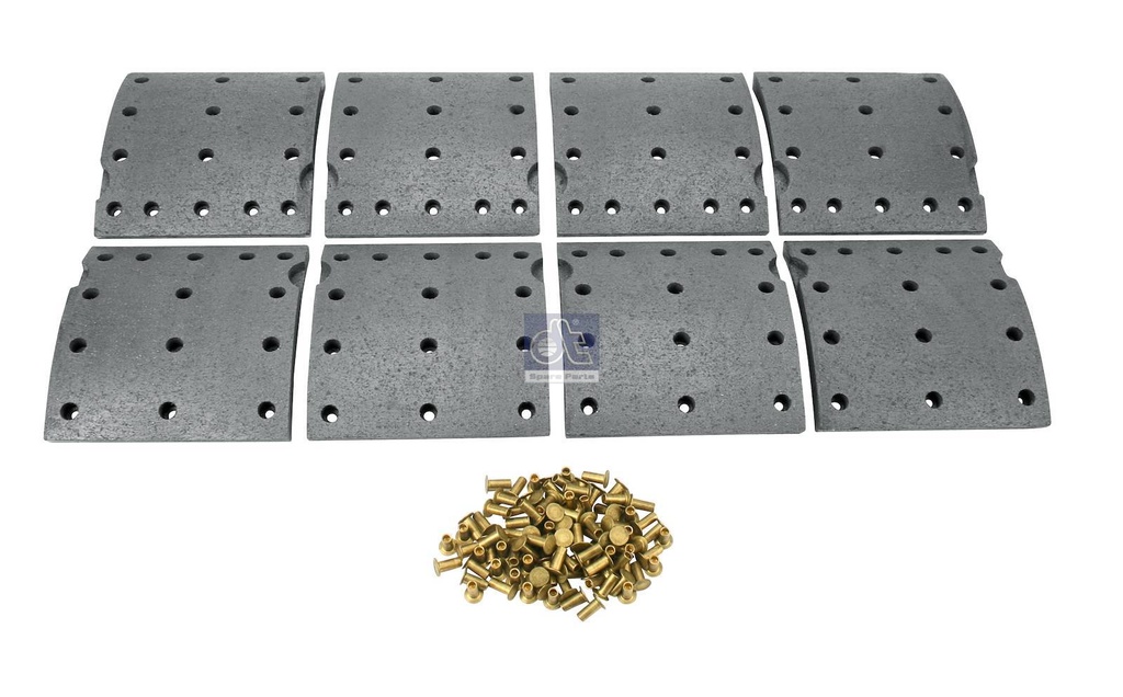 Kit de garnitures de frein à tambour - DT SPARE PARTS