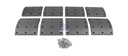 Kit de garnitures de frein à tambour - DT SPARE PARTS