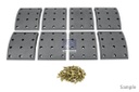 Kit de garnitures de frein à tambour VOLVO - DT SPARE PARTS