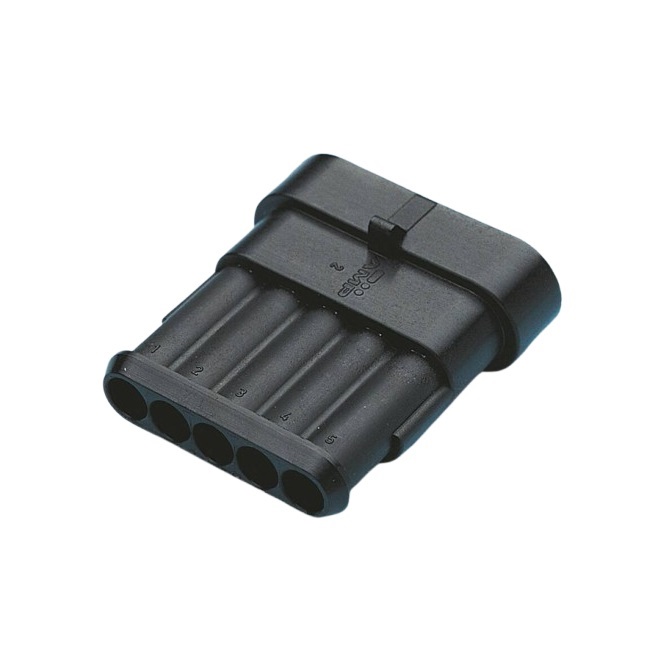 Waterproof male connector, 5 ways - SODISE