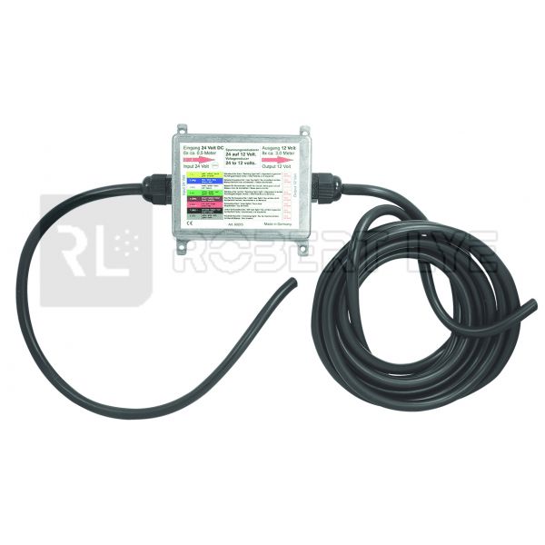 Voltage reducer 24/12V for trailers - ROBERT LYE