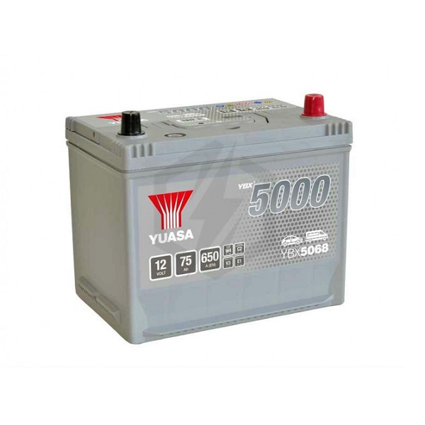 High performance battery 12V, 75AH, 650A - YUASA