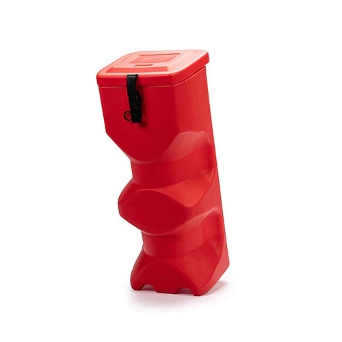 Coffre à extincteur 6 kg, rouge - JONESCO