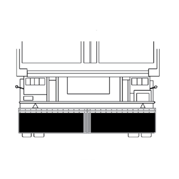 Paire de bavettes grand-routier 2480 x 400 - JONESCO
