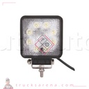 Phare de travail carré 8 LEDS - 10 / 30V - ROBERT LYE