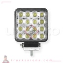 Phare de travail carré 16 LEDS - ROBERT LYE