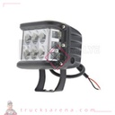 Phare de travail rectangle 6 Leds type CREE + 6 Leds latérales 9/32 volts – ROBERT LYE