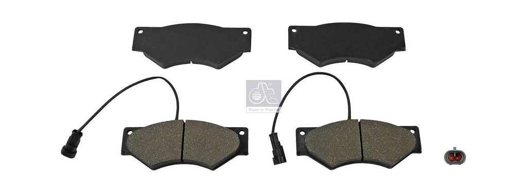 Kit de garnitures de disque de frein - DT SPARE PARTS