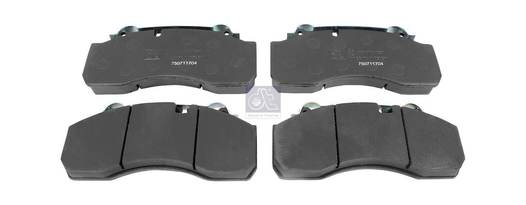 Kit de garnitures de disque de frein - DT SPARE PARTS