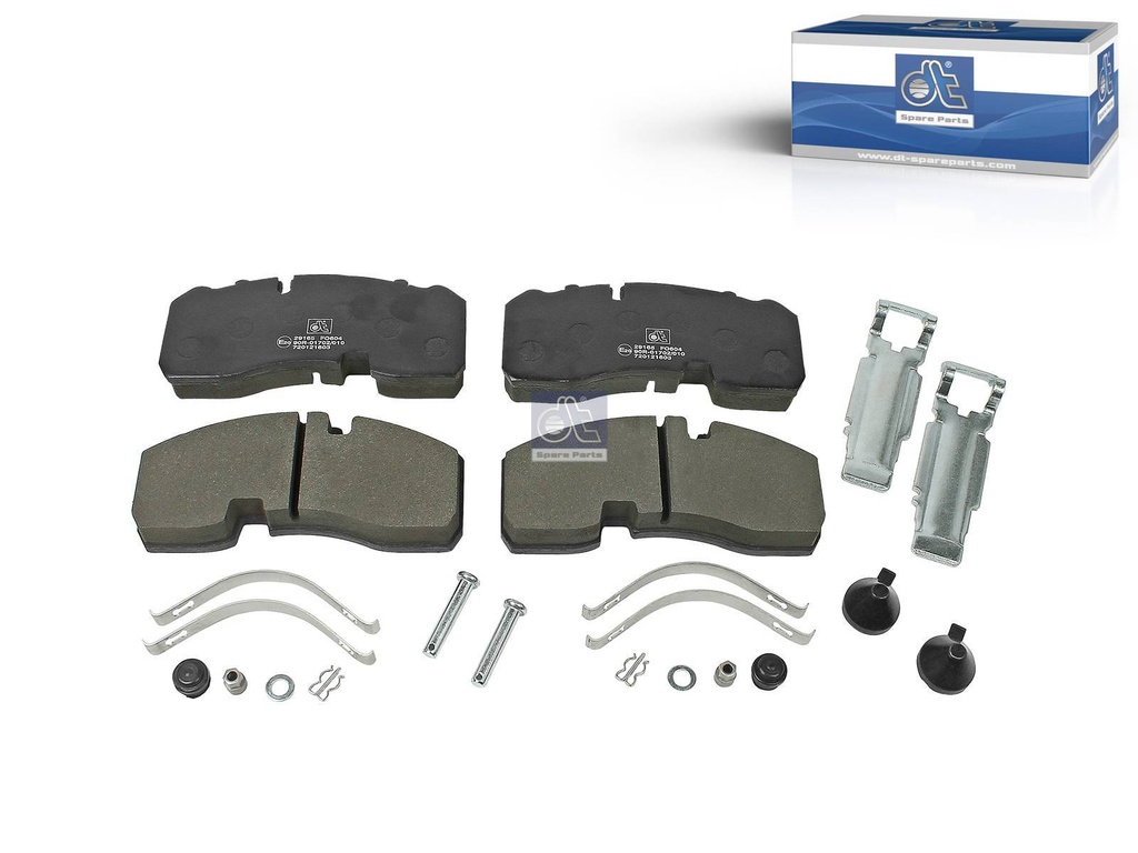 Kit de garnitures de disque de frein BPW - DT SPARE PARTS