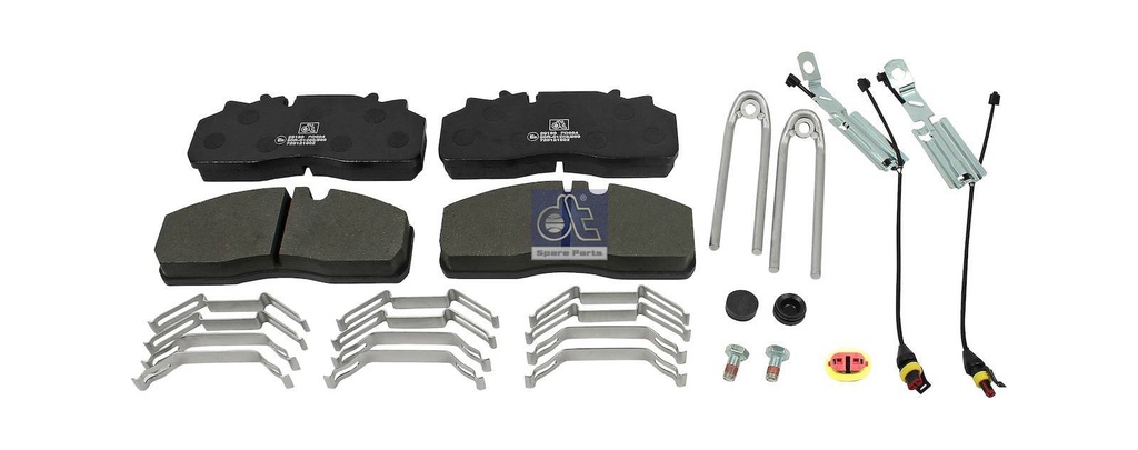 Kit de garnitures de disque de frein - DT SPARE PARTS