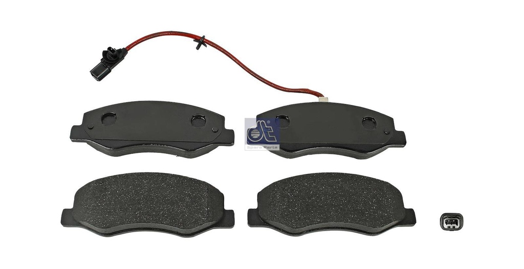 Kit de garnitures de disque de frein - DT SPARE PARTS