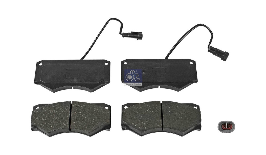 Kit de garnitures de disque de frein IVECO - DT SPARE PARTS