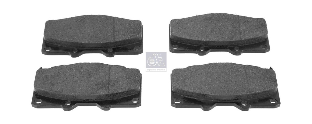 Kit de garnitures de disque de frein TOYOTA - DT SPARE PARTS