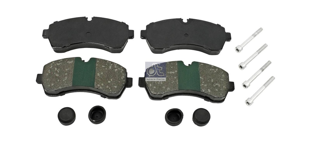 Kit de garnitures de disque de frein - DT SPARE PARTS