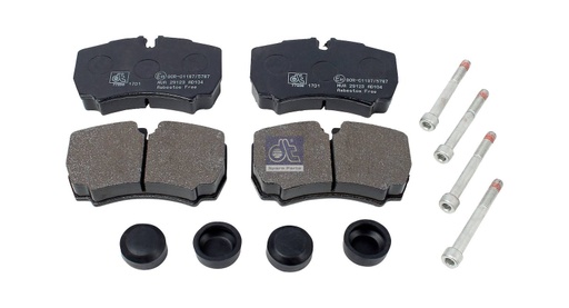 [DTS 7.92614] Kit de garnitures de disque de frein - DT SPARE PARTS