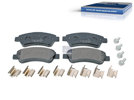 [DTS 12.93102] Kit de garnitures de disque de frein - DT SPARE PARTS