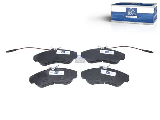 [DTS 12.93108] Kit de garnitures de disque de frein - DT SPARE PARTS