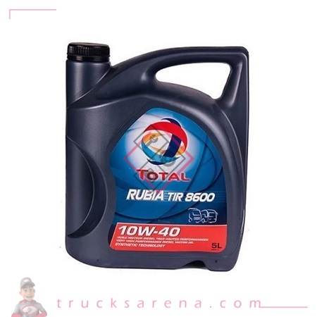 [TOT 213670] Rubia tir 8600 10w-40 5 L. Huile de moteur - TOTAL