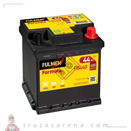 [FUL FULFB440] Batterie 12V 40AH 175x175x190 mm - FULMEN