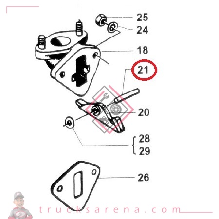 [AVI 360036010] Goupille de levier de pompe d’alimentation – AVIA