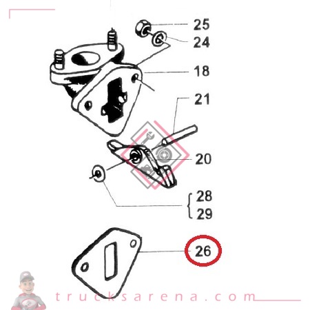 [AVI 360069660] Joint pompe d’alimentation - AVIA