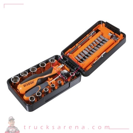 [BET 009001947] ​Coffret compact 11 douilles, 21 embouts & 7 accessoires - BETA 900/C39U