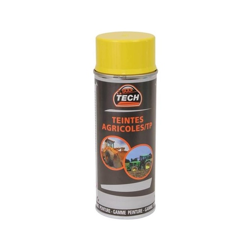 [SOD 03802] Peinture aérosol 400 ml, agricole jaune JOHN DEERE - SODISE