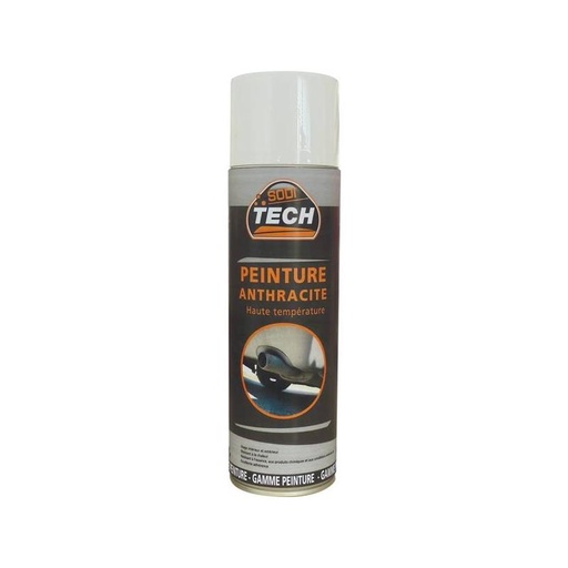 [SOD 03832] Peinture aérosol 500 ml, haute température anthracite - SODISE