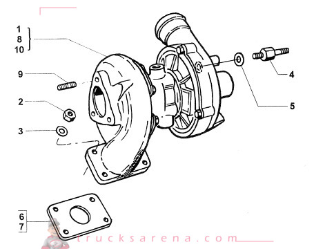 [AVI 933820812] Joint turbocompresseur - AVIA