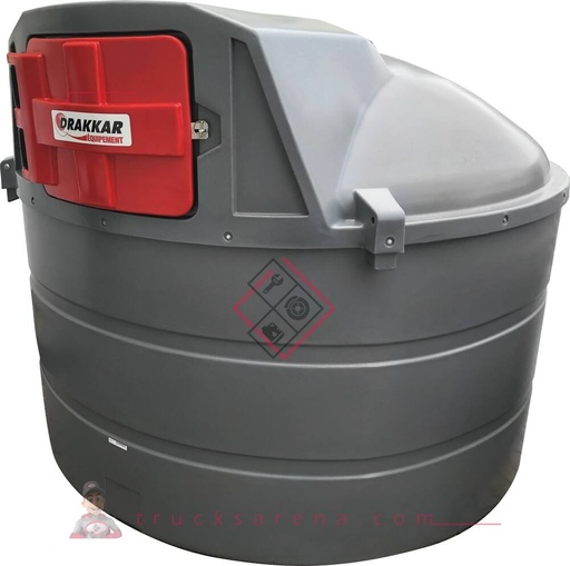 [SOD 08006] Cuve de stockage fuel dp 5000l station avec filtre 230v - SODISE