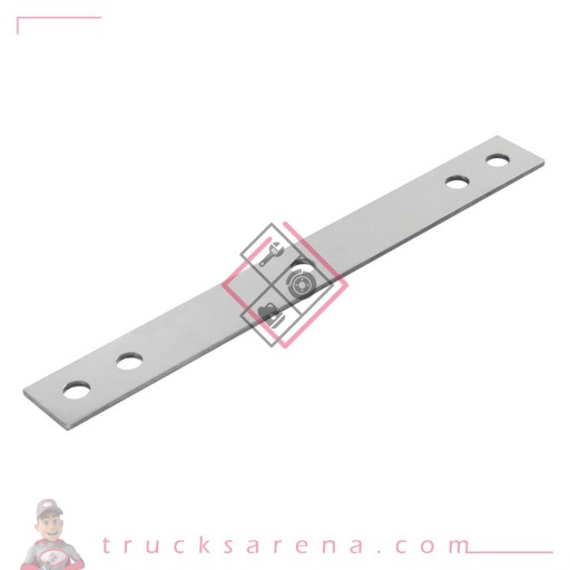 [LAM 8000692730362] S4, barre porte-phares en inox - 260x30 mm - LAMPA