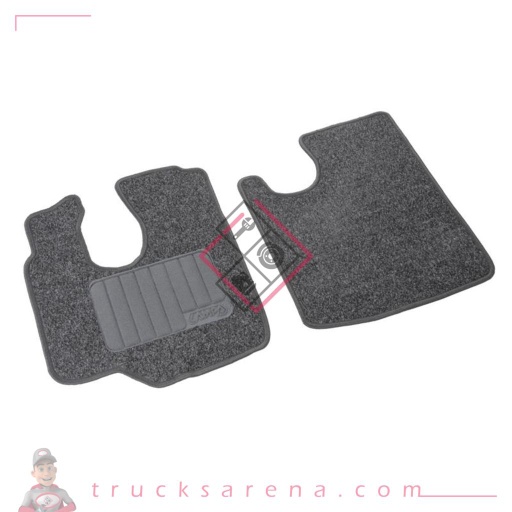[LAM 8000692955222] Set tapis sur mesure en moquette - compatible pour  Mercedes Atego 1 (01/98>08/04) -  Mercedes Atego 2 (09/04>12/14) -  Mercedes Atego 3 (08/13>) - LAMPA