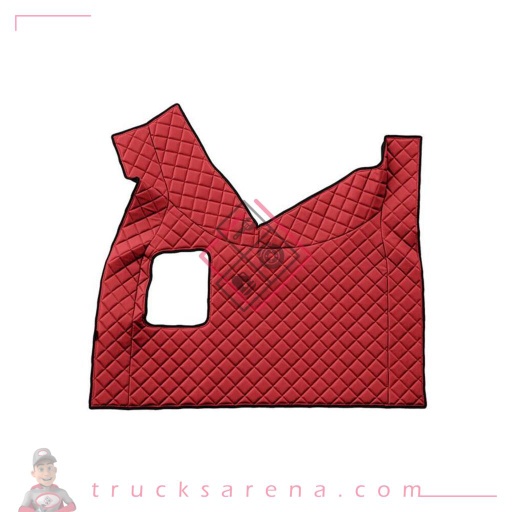 [LAM 8000692959633] Tapis central en Skeentex - Rouge - compatible pour Volvo FH Serie 4 (09/12>) manual - LAMPA