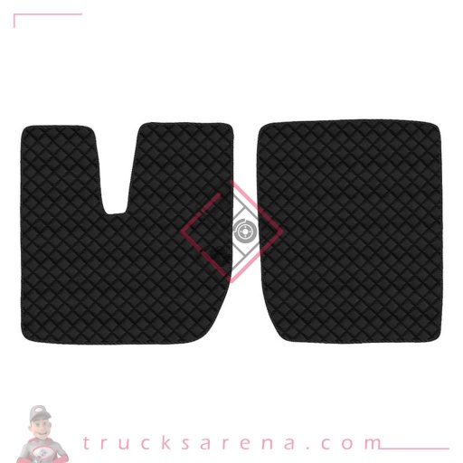 [LAM 8000692961179] 2 tapis en Skeentex - Noir - compatible pour Iveco Stralis (08/06>12/12) automatic, manual, wide cab, sliding fridge - Iveco Stralis Hi-Way (07/12>08/16) automatic, manual, wide cab, sliding fridge - Iveco Stralis (08/02>07/06) automatic, manual, wide cab, sliding fridge - Iveco Stralis (07/12>12/19) automatic, manual, wide cab, dual sliding fridges, sliding fridge - Iveco Stralis XP (09/16>12/19) automatic, wide cab, dual sliding fridges, sliding fridge - LAMPA