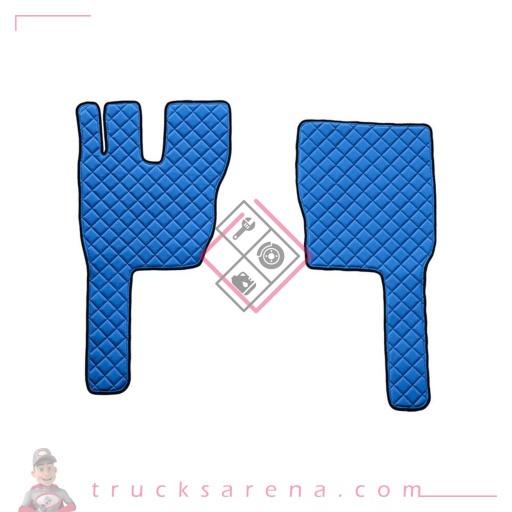 [LAM 8000692962428] 2 tapis en Skeentex - Bleu - compatible pour Volvo FM (03/13>10/21) - LAMPA
