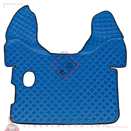 [LAM 8000692962886] Tapis central en Skeentex - Bleu - compatible pour Daf XF 105 (02/04>12/14) manual, without Webasto - Daf XF 106 (10/12>05/21) manual, without Webasto - LAMPA