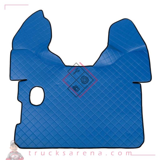 [LAM 8000692963128] Tapis central en Skeentex - Bleu - compatible pour Daf XF 105 (02/04>12/14) manual, with Webasto - Daf XF 106 (10/12>05/21) manual, with Webasto - LAMPA