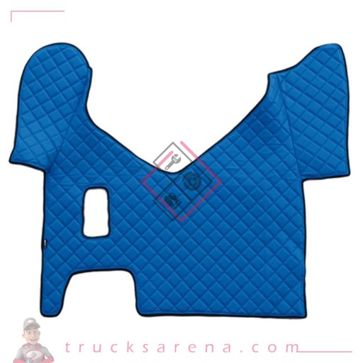[LAM 8000692963364] Tapis central en Skeentex - Bleu - compatible pour Iveco Stralis (08/02>12/12) manual, wide cab - Iveco Stralis (07/12>12/19) manual, wide cab - Iveco Stralis Hi-Way (07/12>08/16) manual, wide cab - LAMPA
