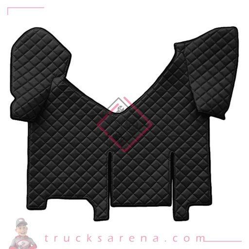[LAM 8000692964873] Tapis central en Skeentex - Noir - compatible pour Iveco Stralis (08/02>12/12) automatic, wide cab, sliding fridge - Iveco Stralis (07/12>12/19) automatic, wide cab, sliding fridge - Iveco Stralis Hi-Way (07/12>08/16) automatic, wide cab, sliding fridge - Iveco Stralis XP (09/16>12/19) automatic, wide cab, sliding fridge - LAMPA