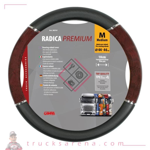 [LAM 8000692987612] Radica, couvre-volant en Skeentex - M - Ø 44/46 cm - LAMPA