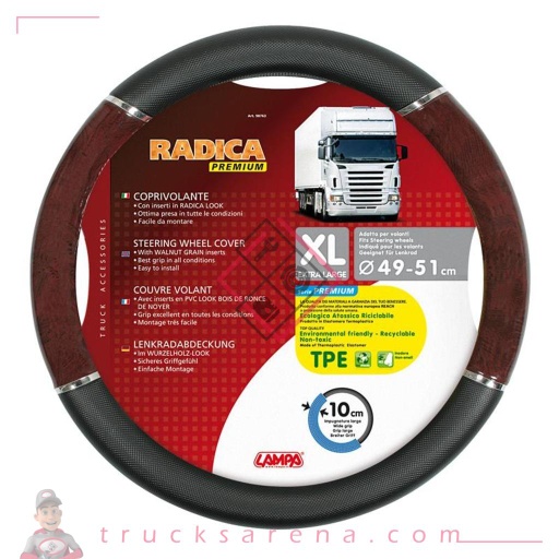 [LAM 8000692987636] Radica, couvre-volant en Skeentex - XL - Ø 49/51 cm - LAMPA