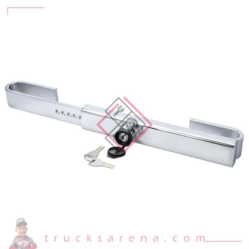 [LAM 8000692986998] Zanna 2, cadenas bloque-porte arrière en acier chromé - LAMPA