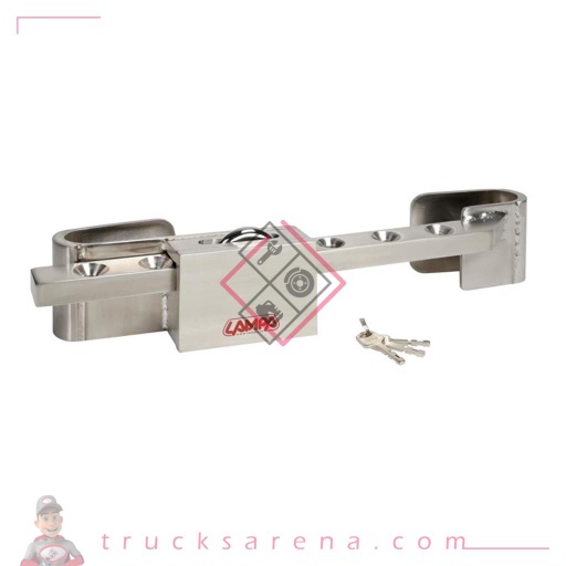 [LAM 8000692985694] Zanna Jumbo, cadenas bloque-porte arrière en acier inox - LAMPA