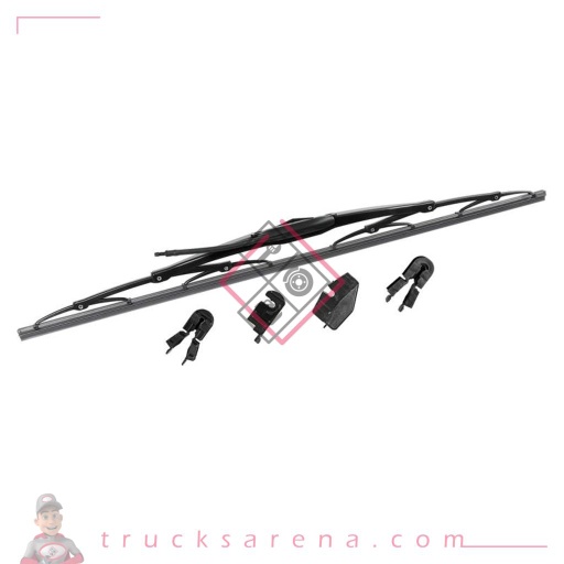 [LAM 8000692985083] Optimax, balai essuie-glaces pour camions et fourgons - 65 cm (26") - Avec pulvérisateurs - 1 pcs - LAMPA